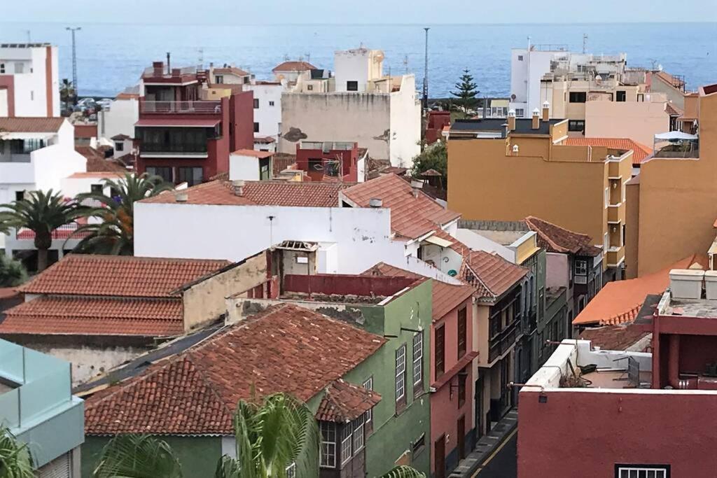 Tele-Working. Central. Gran Balcon. Vistas. Puerto de la Cruz  Esterno foto